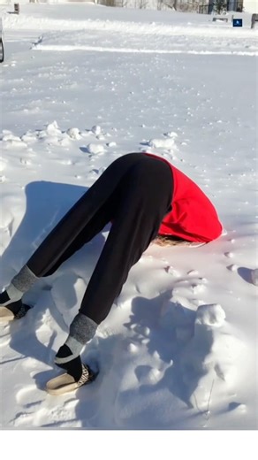 Keep This In Mind Before Jumping Into The Snow🤔