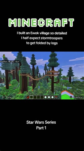 Minecraft: Ewok Village
