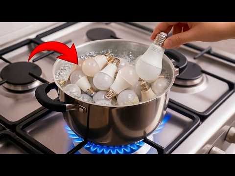 Don’t Throw Away These LED Bulbs! Boil Them and You Can Make Big Money! | Creation Invention