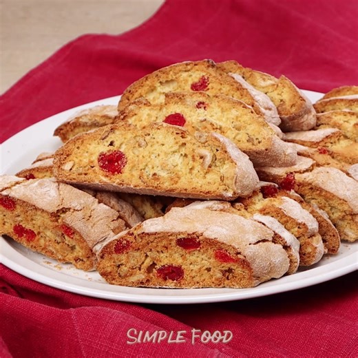 The Best Homemade Almond Biscotti Recipe | Easy and delicious Italian biscotti recipe | Simple Food - videos and recipes