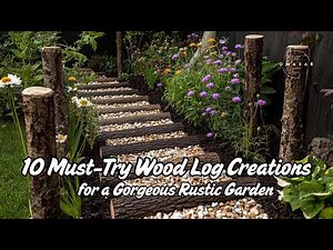 Rustic Charm Alert! Wood Log DIYs You’ll Wish You Tried Sooner 🌿🔥