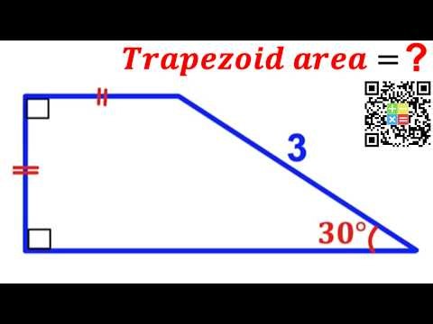 Can you find area of the Trapezoid? | (Trapezium) | #math #maths | #geometry