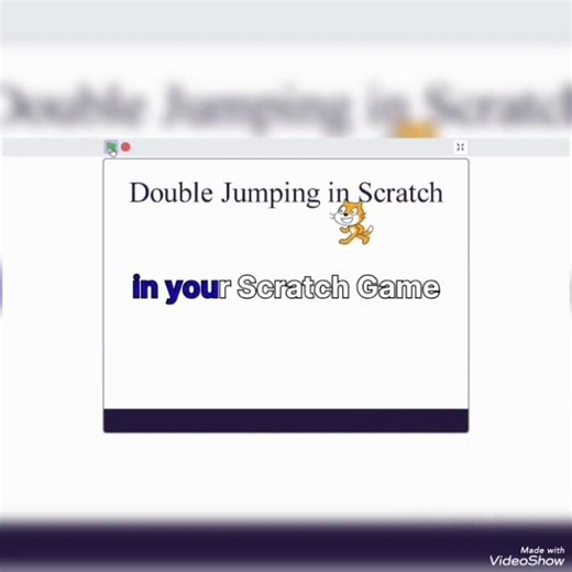 Double jumping in scratch ( step by step guide) #scratchtutorial