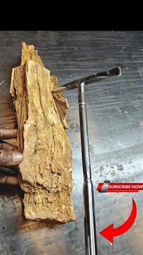 how to make हैमर / slag hammer forged steel / removing welding slag and spatter #chainsaw mill