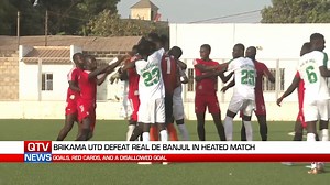 47K views · 1.4K reactions | The GFF first division league week 20 match between champions Real De Banjul and relegation threatened Brikama United, produced everything one would expect from a fierce football rivalry. #qtvnighlynews | QTV Gambia | Facebook