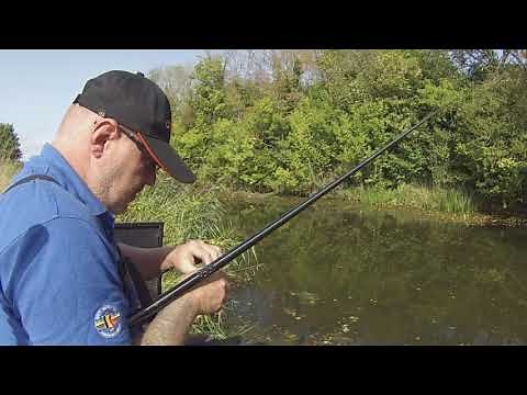WHIP FISHING ON THE ROYAL MILITARY CANAL IN HYTHE