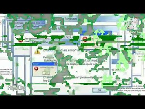 The ultimate windows error green screen