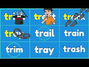 TR Blend | Simple Singing Phonics | Letter Blend Sounds | Practice Reading