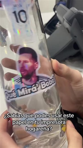 ¿Conocias este papel para tu impresora? Es holofan burbuja transparente. #parati #inkjet #papeleria #manualidades #epson