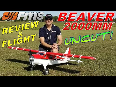 FMS DeHAVILLAND BEAVER 2000MM V2 Review & Maiden Flight Demo By: RCINFORMER
