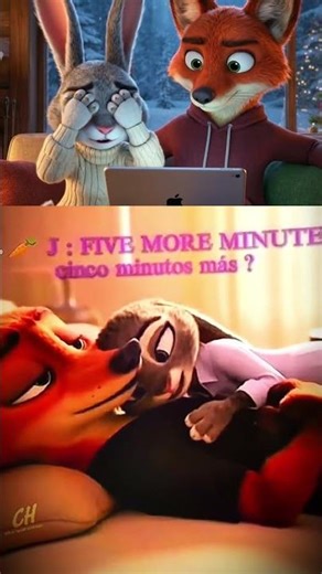 Romantic Zootopia Edit… Nick & Judy React 🥹💞 #Zootopia