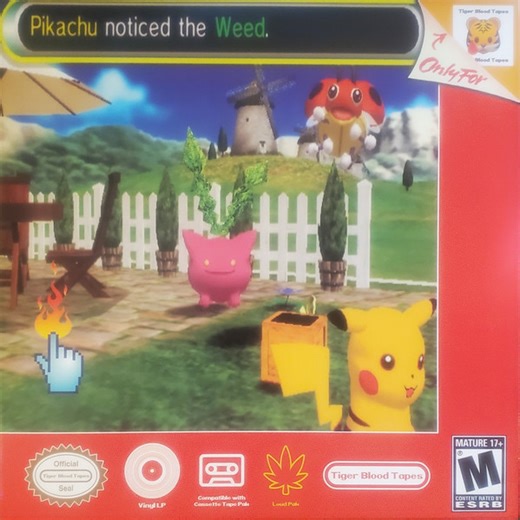 Office WRKR - Pikachu Noticed The Weed