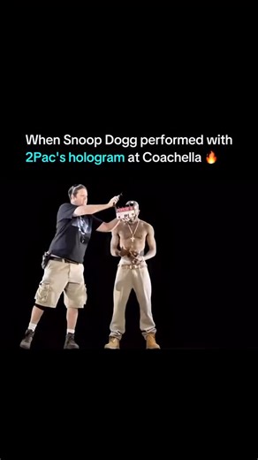 A1 Media Dose on Instagram: "In April 2012, Coachella made history when Snoop Dogg @snoopdogg shared the stage with a life-size hologram of 2Pac during Dr. Dre’s headlining set. The digital projection of Tupac Shakur performed “Hail Mary” and joined Snoop for “2 of Amerikaz Most Wanted,” astonishing a crowd of over 80,000 and millions more watching the live stream. Created by Digital Domain with input from Dre’s production team, the hologram took months of design and motion work, using an actor’
