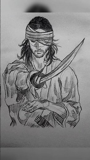 How to Draw Anime C Musashi #drawing #art #anime #shorts #fyp #animeedit #speeddrawing #manga
