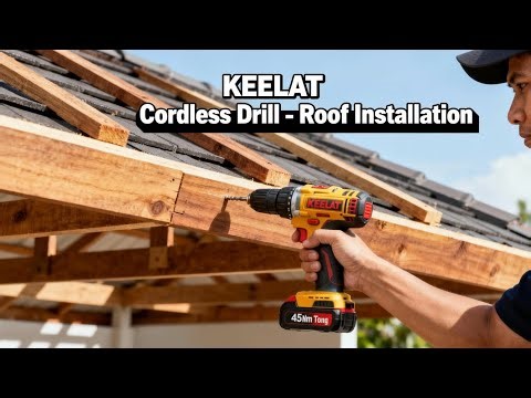 Cordless drill for heavy duty