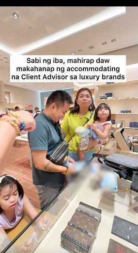 133K views · 952 reactions | Sabi ng iba, mahirap daw makahanap ng accommodating na Client Advisor sa luxury brands | Mommy Diaries PH | Facebook