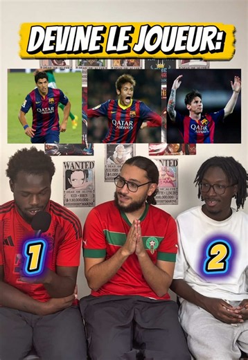 Devine le joueur special MSN: Messi, Neymar, Suarez avec les bro @Dobronx et @__karams #football #barca #msn #jeux