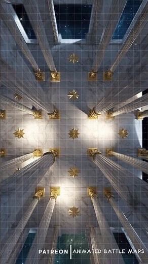 D&D | The Gilded Void Part 5 Grid | Animated Battle Maps