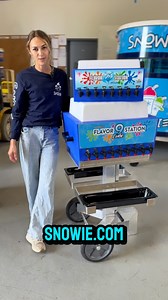 Check out the Snowie Cube-9 Flavor Station! •Holds 9 gallons of flavor •Easy one-person setup •Easy to clean & built to last Whether you’re running solo or just want a smoother flow, this compact powerhouse makes doubling production a breeze. Cube 9: $786 Optional Caddy: $648 Available only at Snowie.com #shavedice #snowie #saltlakecity #businessopportunity #foodtruck #utah #snowieshavedice #foodtrucklife #selfserve #flavorstation #cube9 #snowiebus #snowcone #vending #foodtruckfestival #foodvend