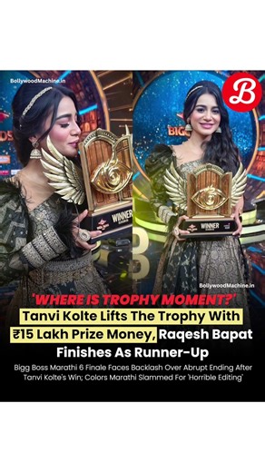 “Bigg Boss Marathi 6 Finale FAIL? 😳 Tanvi Kolte Wins But Fans Angry!”