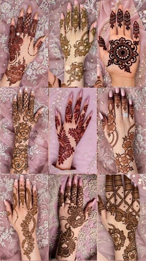 New mehndi design full hand back side | mehandi ka design 😍✨ #mehndi #mehndidesign #mehandi #henna