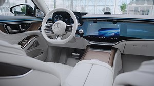 Mercedes-Benz S 580e 4MATIC saloon long version with EQ hybrid technology interior design