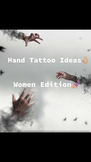 🤚🏼Hand Tattoo Ideas🤚🏼Women Edition💅🏼 #hand #tattoos #ideas #tattooideas #women #girls #edition #fy #fyp