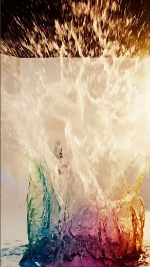 Giant Water Balloon Explodes in Slow Motion!