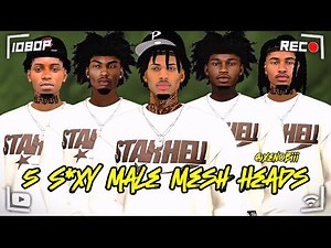 IMVU| 5 S*XY MALE MESH HEADS ON IMVU 👅#imvu