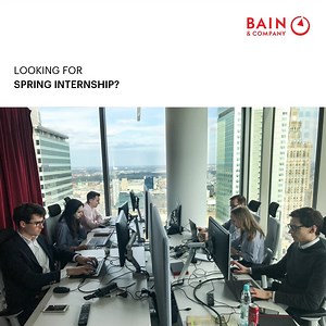 Yes! You can start your career at Bain & Company as a fresher! 👌🤩 Join Spring Week Internship – prepare your CV and be ready to apply January 31st. 🔔🔔 Check more details here http://bit.ly/SpringWeekInternships | Bain & Company