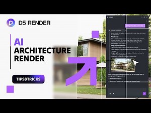 How to automate architectural render with AI Agent: environment, vegetation, lighting