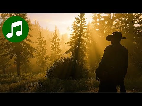 Peaceful Forest Hike 🎵 Relaxing RED DEAD REDEMPTION 2 Ambient Music (RDR2 Soundtrack | OST)