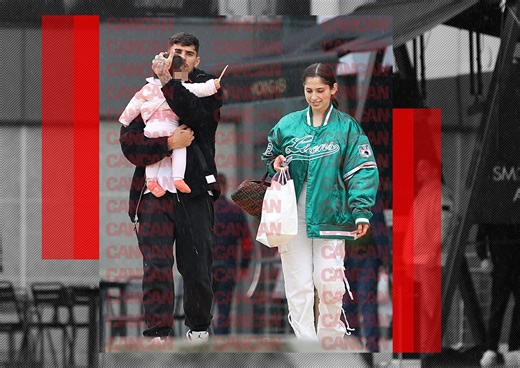 Florinel Coman a ieșit împreună cu iubita, Ioana Timofeciuc, și fetița la mall
