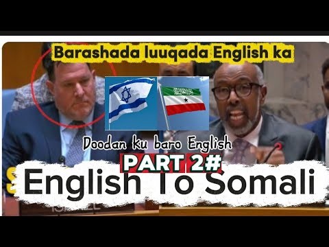 Doodi qaramada midoobe English To Somali|| barasha luuqada Englishka