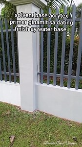 Solvent base acrytex primer ipinatong sa dating finish ay water base mas lalo pang tumibay #BuhayPintor #highlights #paintingtips #BasicTips #everyonefollowers #constructionworker | Lhumer John Varona