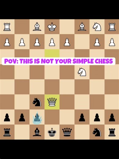 Unique Chess Game with Spells and Magic