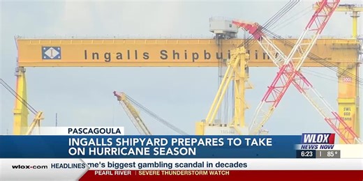 Ingalls Shipbuilding shares ‘robust’ hurricane preparation plans