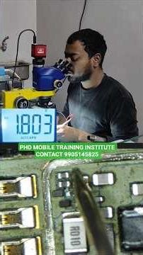 How To Find Id Line in Battery Connector#electronics​ #mobilerepairing​