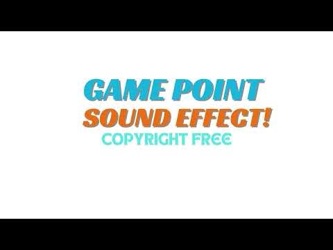 Game point sound effect for editing | copyright free
