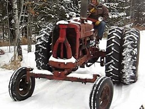 Wide Front Farmall M with Duals