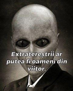 Extratereștrii ar putea fi oameni din viitor, potrivit unei ipoteze ce a fost lansată în spațiul public. | Atlas Geografic