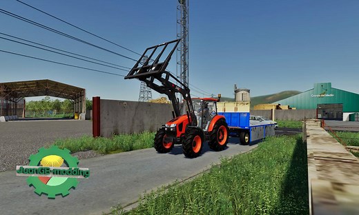 KUBOTA M5111 V1.0 - FS19 mod - FS19.net