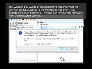 Tutorial: Granting a Mumble User Priority Speaker