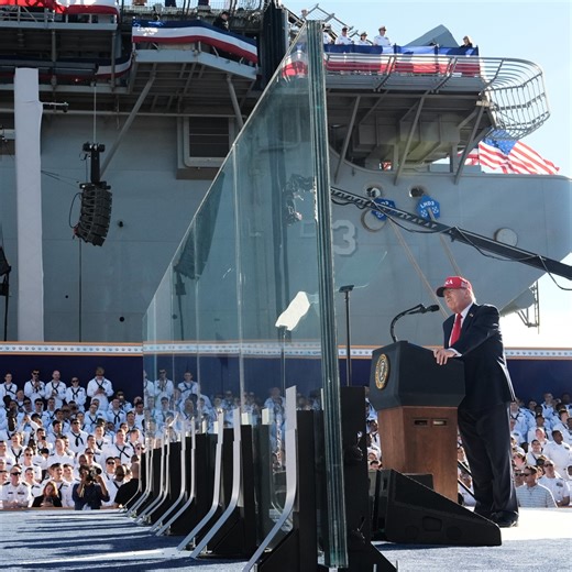 トランプ氏の新型艦隊「ゴールデンフリート」、第1弾発表