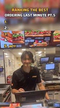 Ranking The Best Ordering Last Minute Pt.5 #ranking #orderinglastminute #bestmoments
