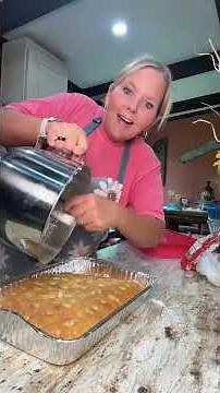 Let’s make coconut cream poke cake #coconut #coconutcake #coconutcakerecipe