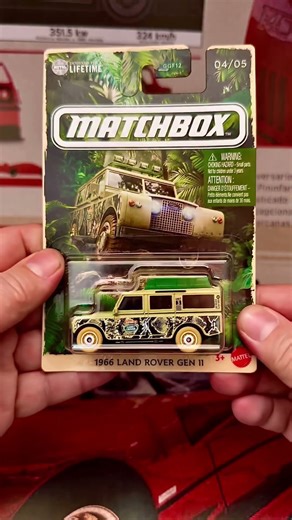 Matchbox 1966 Land Rover Gen II – Classic Off-Road Legend 🌿🚙 #matchbox #landrover #diecast