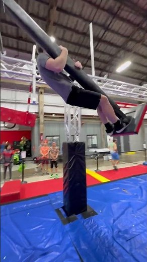 CRAZY ninja warrior demo😮