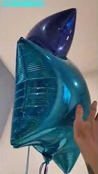 Mylar helium foil balloons play