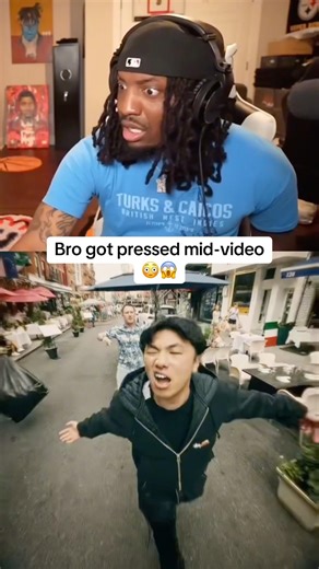 Would you be pissed if bro interrupted your meal like that?😱 #khantrast